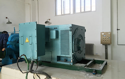 固镇某水电站工程主水泵使用我公司高压电机一年质保